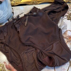 Fayreform brown bikini panties/underwear-Never worn / Size Large